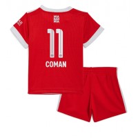 Bayern Munich Kingsley Coman #11 Fußballbekleidung Heimtrikot Kinder 2022-23 Kurzarm (+ kurze hosen)